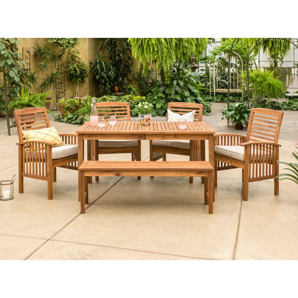 
                      
                        Walker Edison Midland 6-Piece Dining Set - lily & onyx
                      
                    