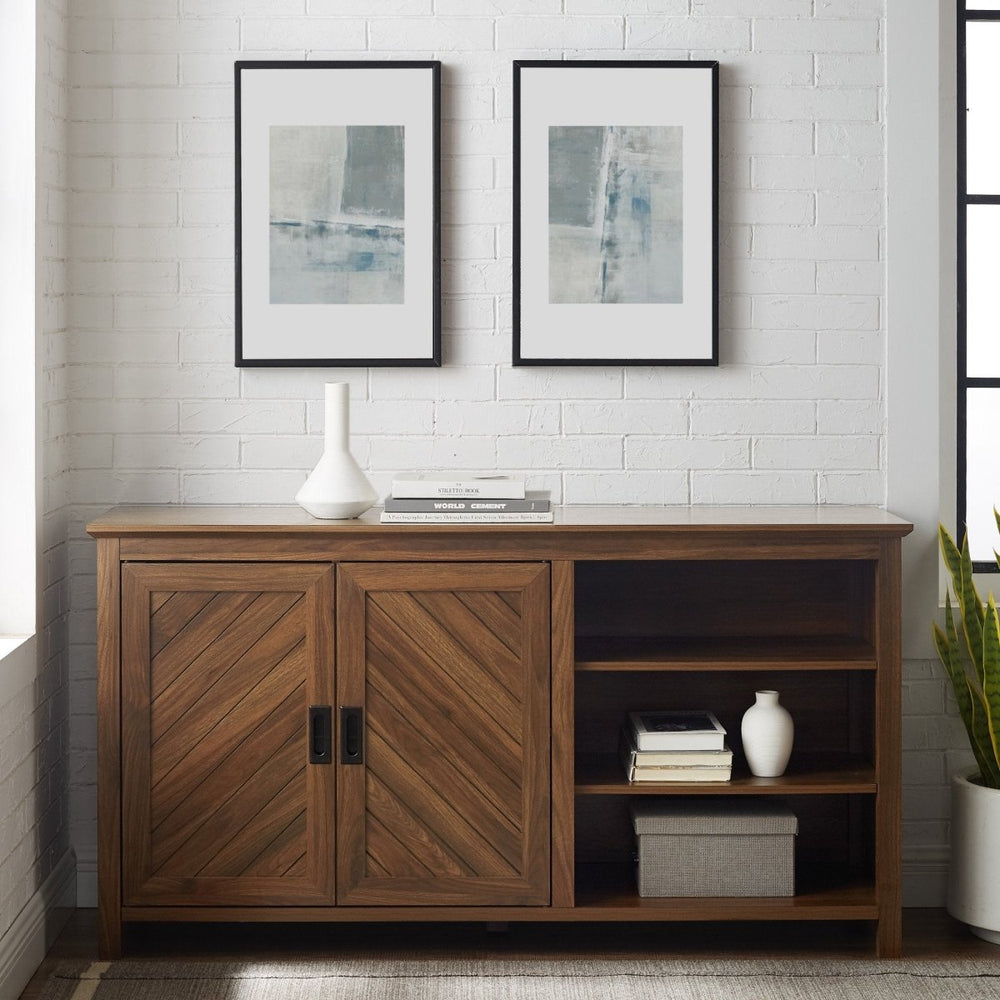 Walker Edison Mila Angled Groove Sideboard - lily & onyx