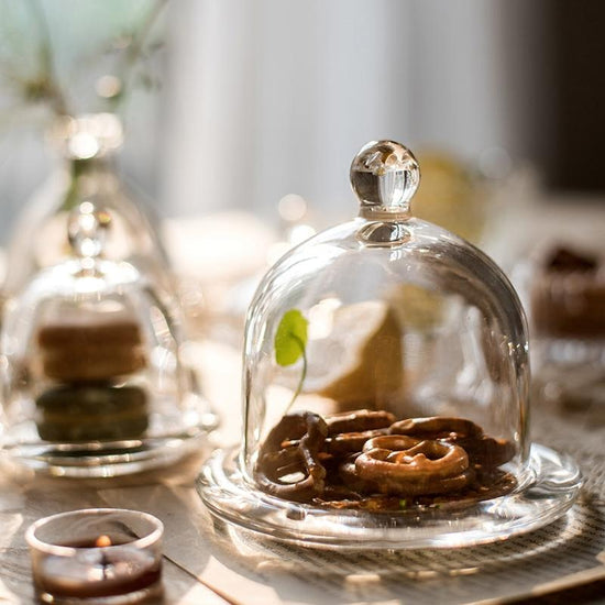 RusticReach Mini Clear Glass Dome - lily & onyx