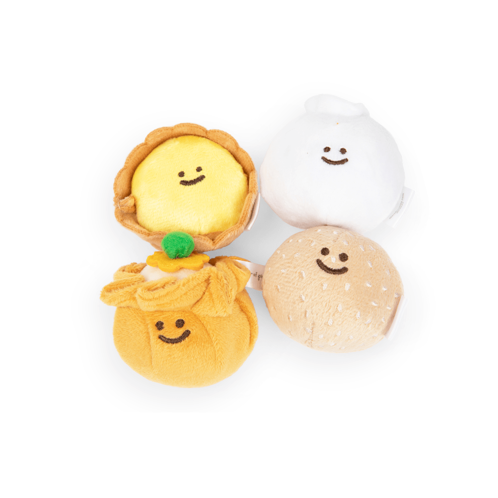 A Jar of Pickles Mini Dim Sum Plushie Set - lily & onyx