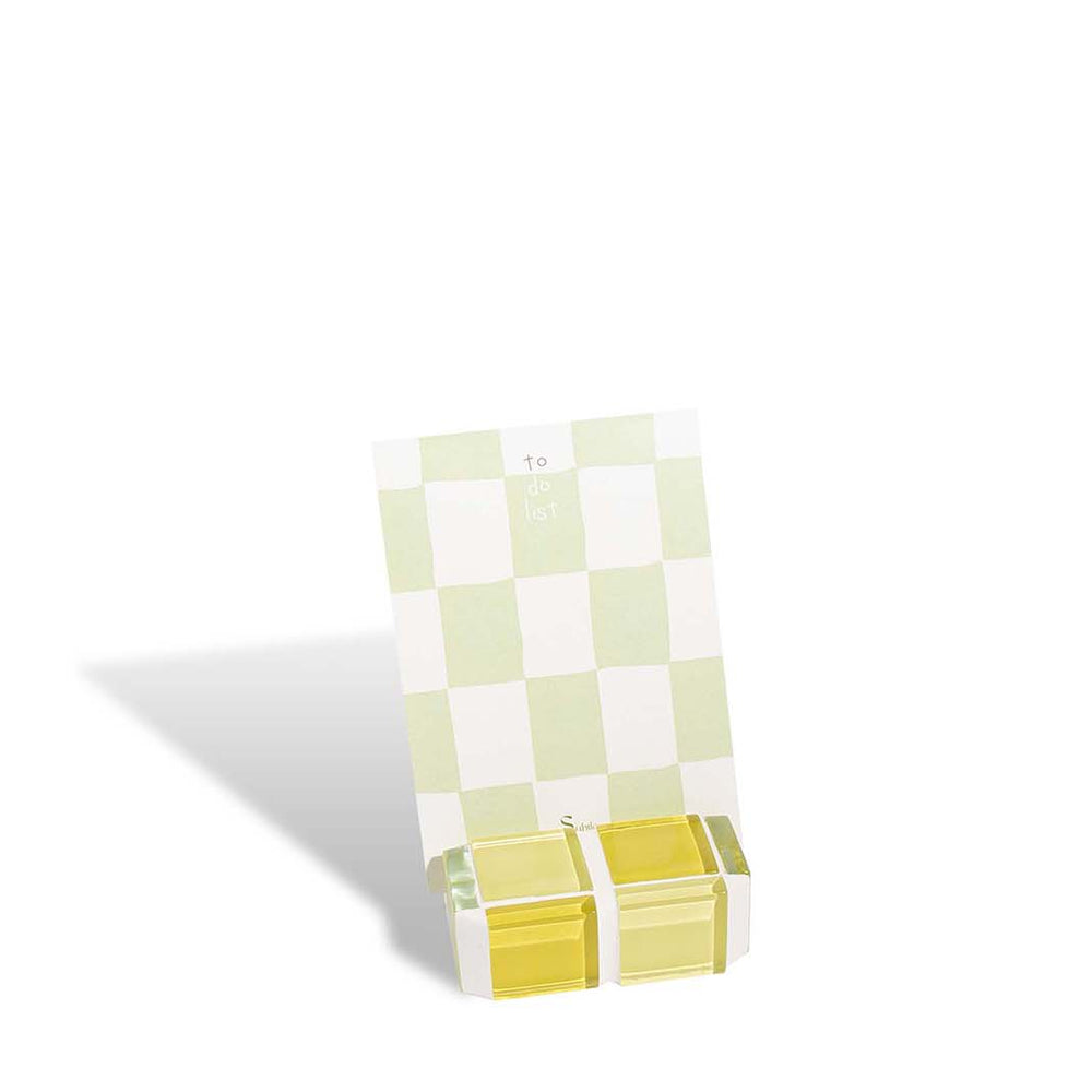 Mini Glass Tile Picture Stand - Banana Frosting