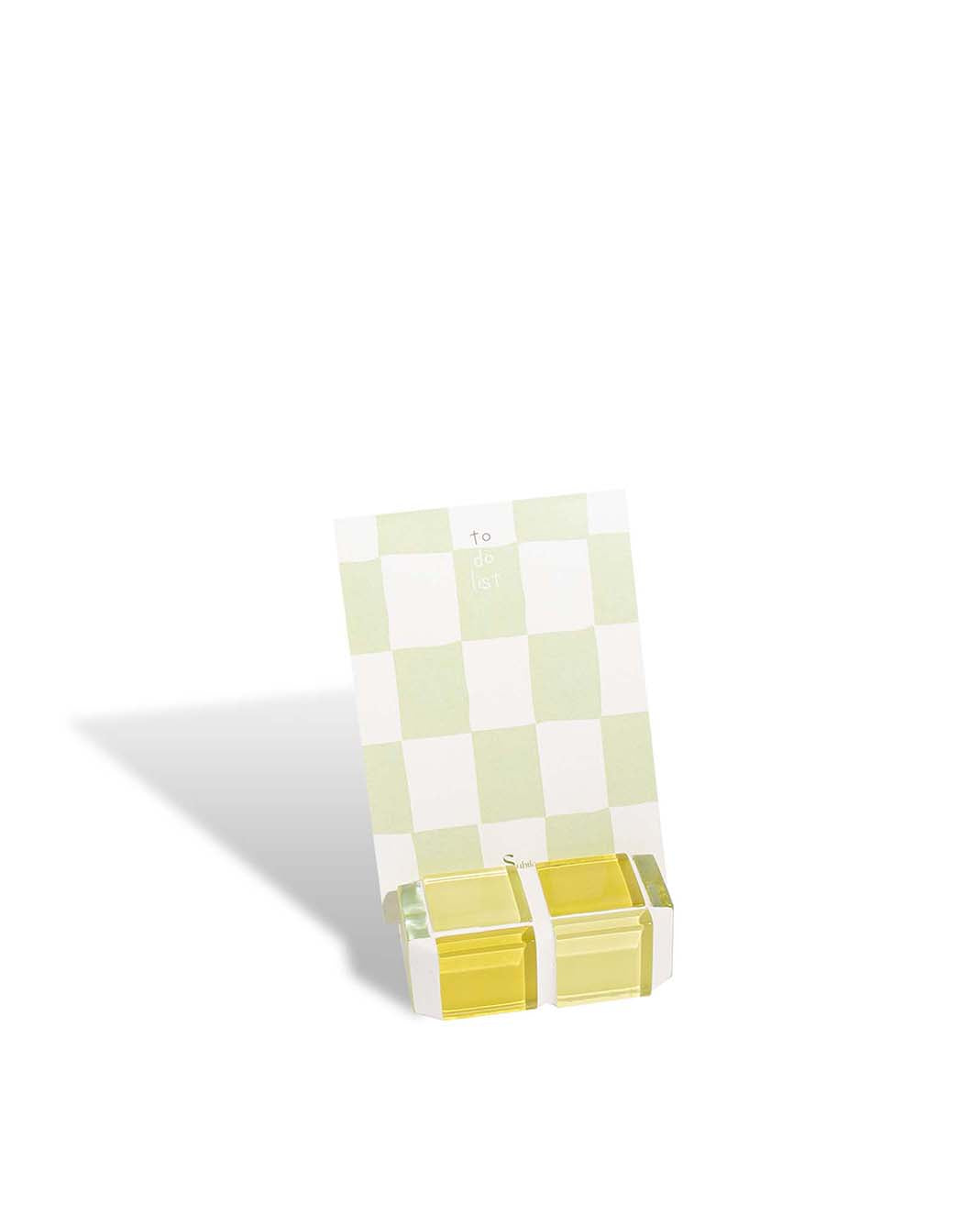 Mini Glass Tile Picture Stand - Banana Frosting