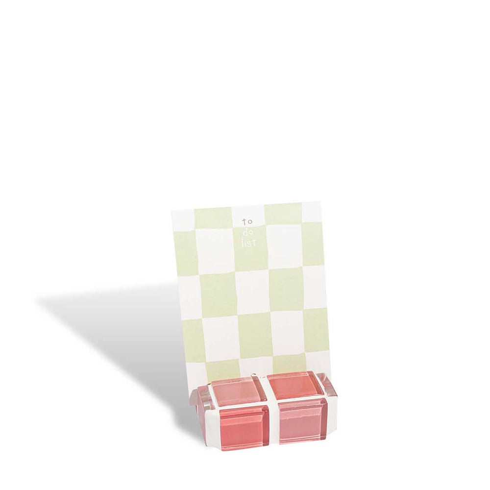 Mini Glass Tile Picture Stand - Cotton Candy