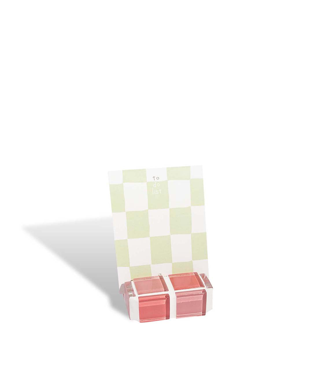 Mini Glass Tile Picture Stand - Cotton Candy