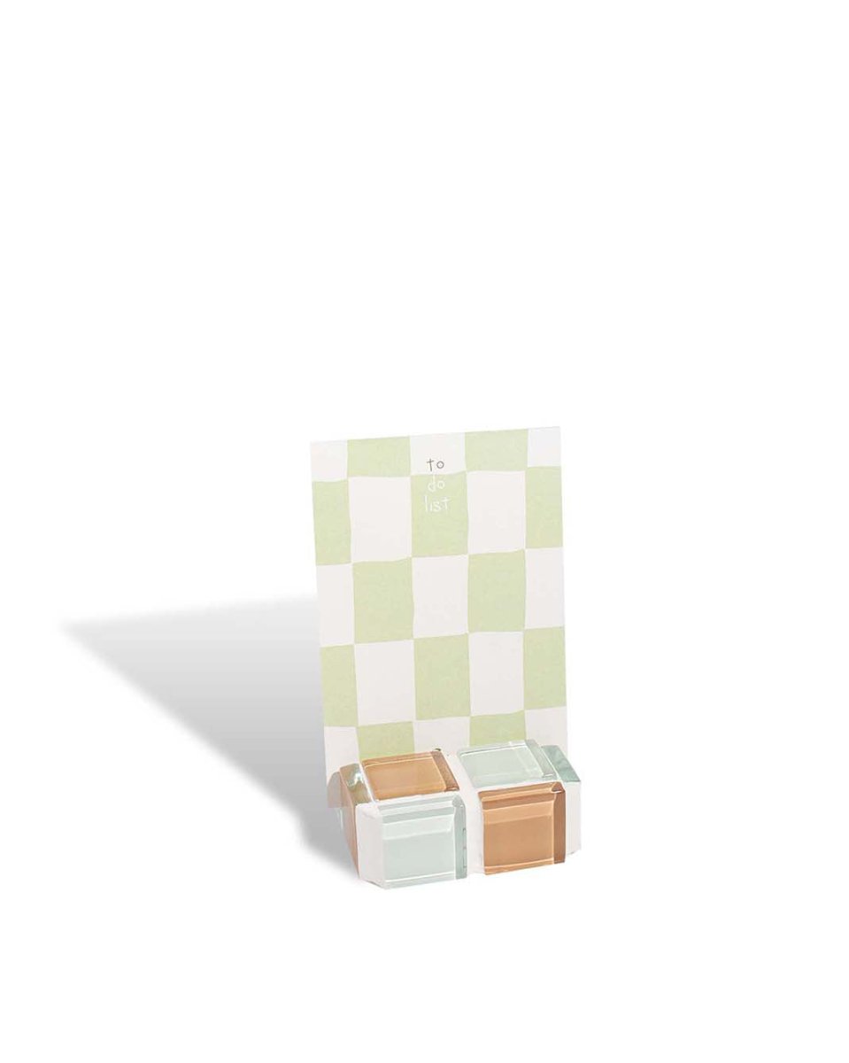 Subtle Art Studios Mini Glass Tile Picture Stand - Hazelnut Milk Chocolate