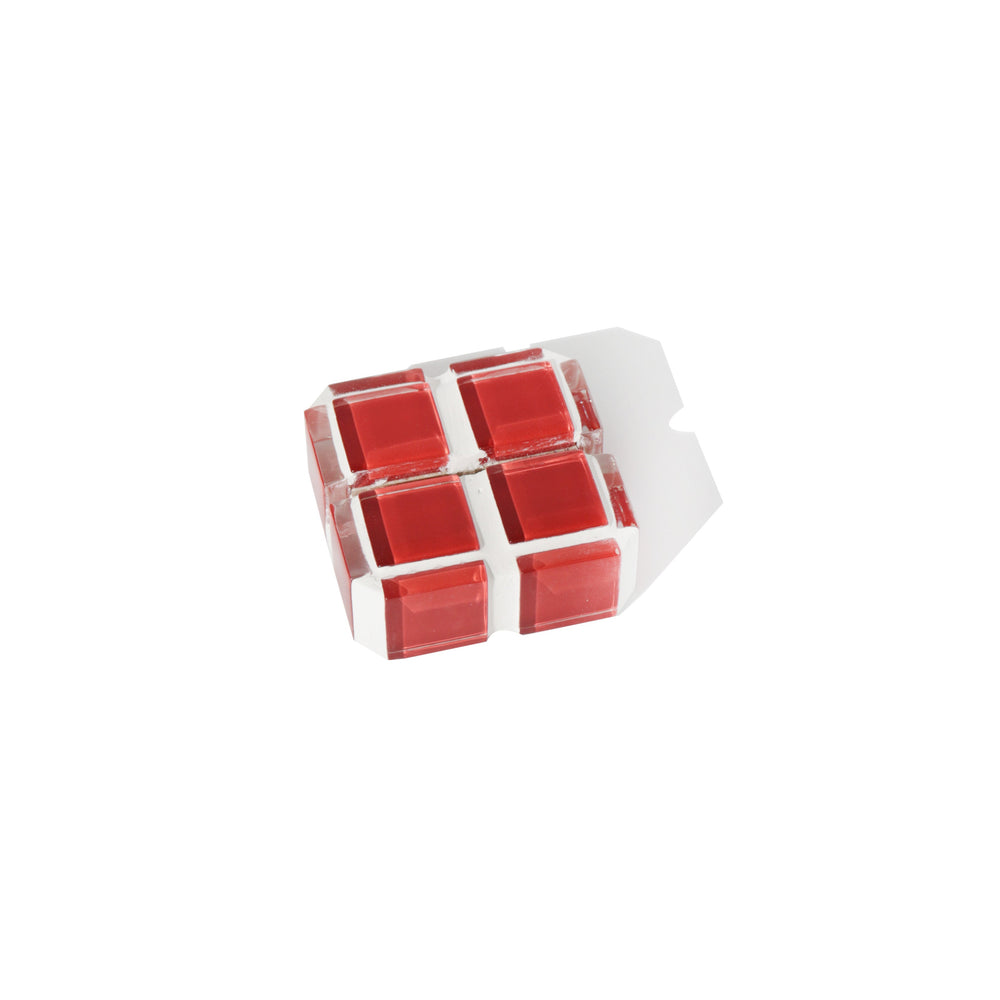 Mini Glass Tile Picture Stand - It's Apple Red