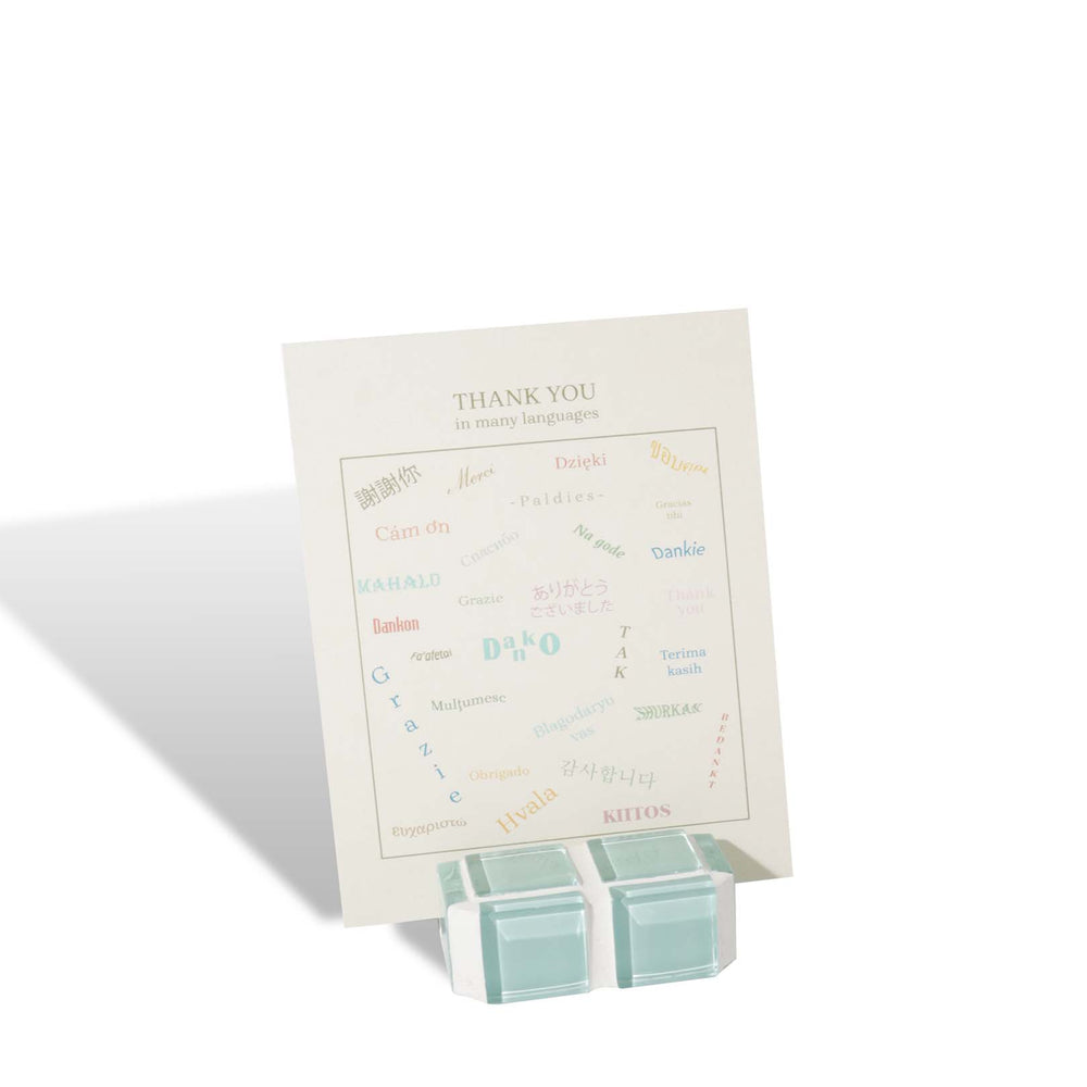 Mini Glass Tile Picture Stand - It's Mint