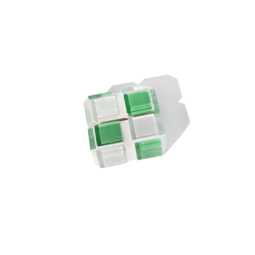 Mini Glass Tile Picture Stand - Key Lime Pie Milk Chocolate
