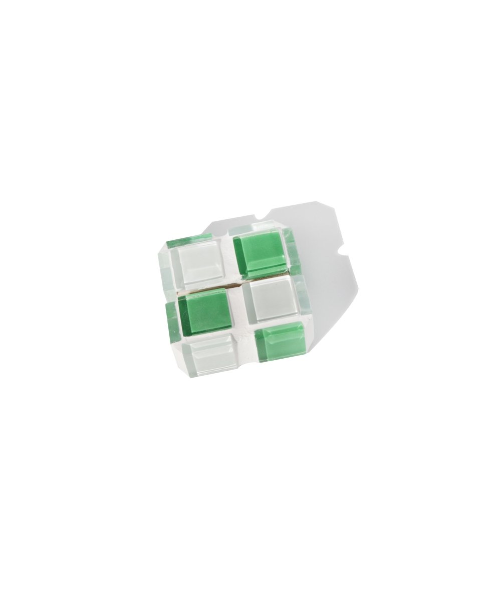 Subtle Art Studios Mini Glass Tile Picture Stand - Key Lime Pie Milk Chocolate