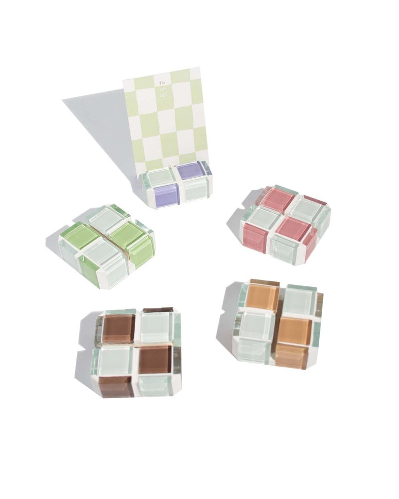 
                      
                        Subtle Art Studios Mini Glass Tile Picture Stand - Lavender Latte - lily & onyx
                      
                    