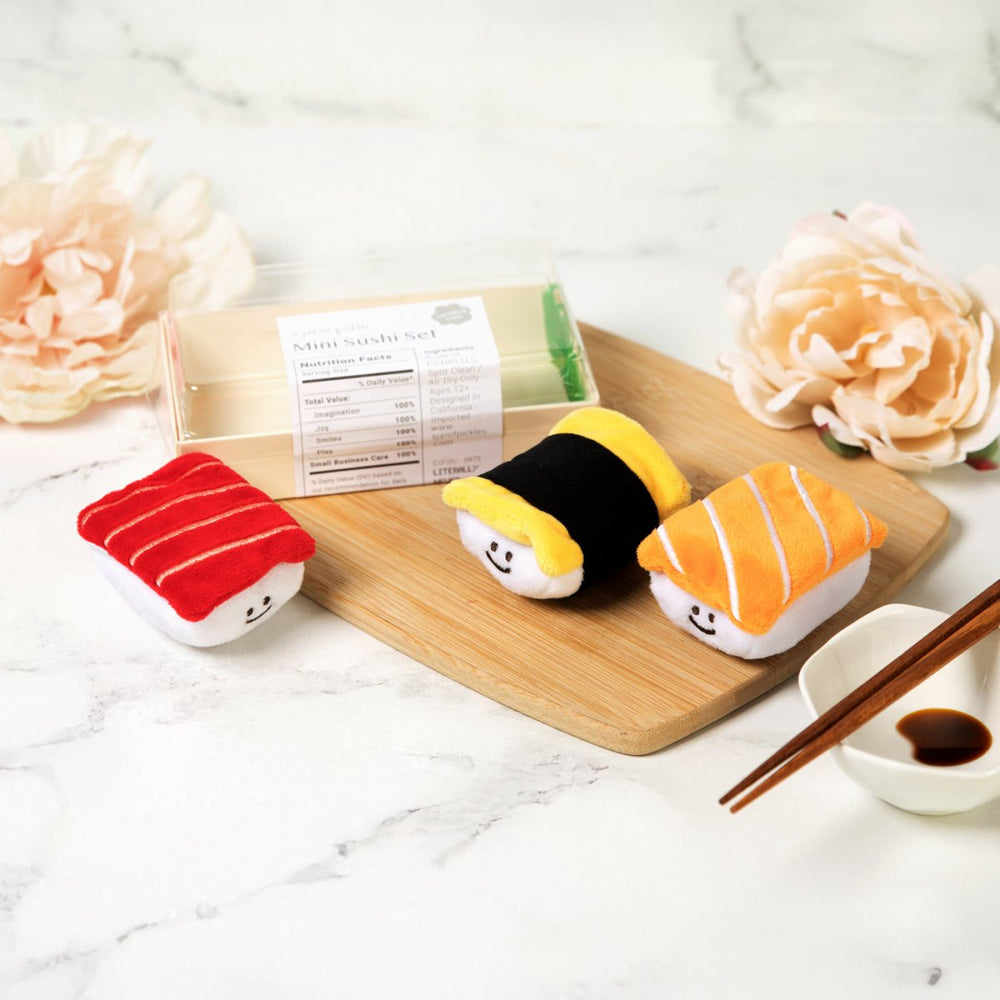 
                      
                        A Jar of Pickles Mini Sushi Plushie Set - lily & onyx
                      
                    