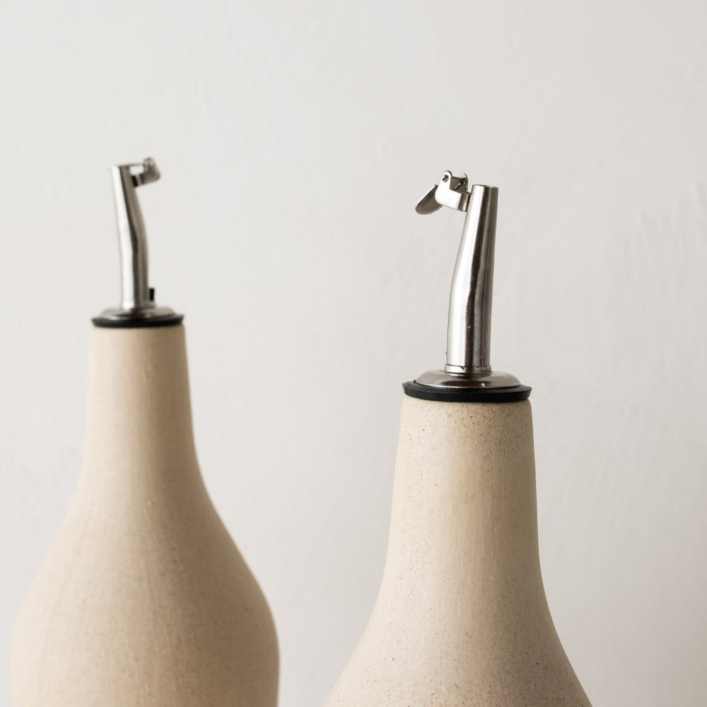 
                      
                        CONVIVIAL Minimal Oil Cruet | Raw Stoneware - lily & onyx
                      
                    