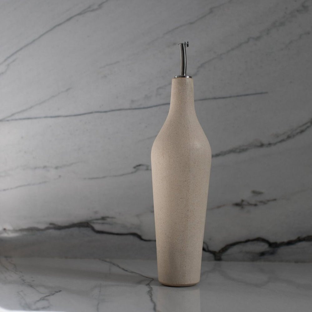 
                      
                        CONVIVIAL Minimal Oil Cruet | Raw Stoneware - lily & onyx
                      
                    