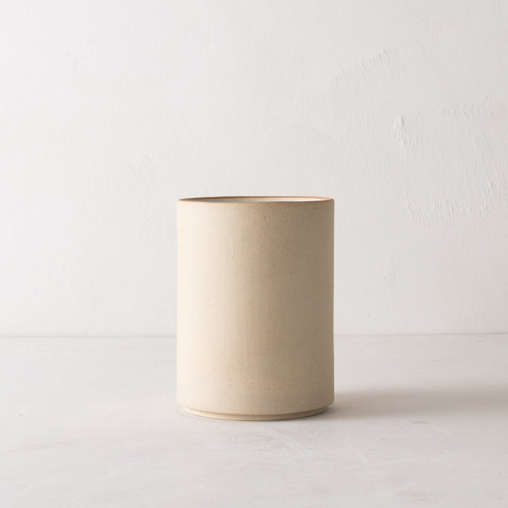 CONVIVIAL Minimal Utensil Crock | Raw Stoneware - lily & onyx