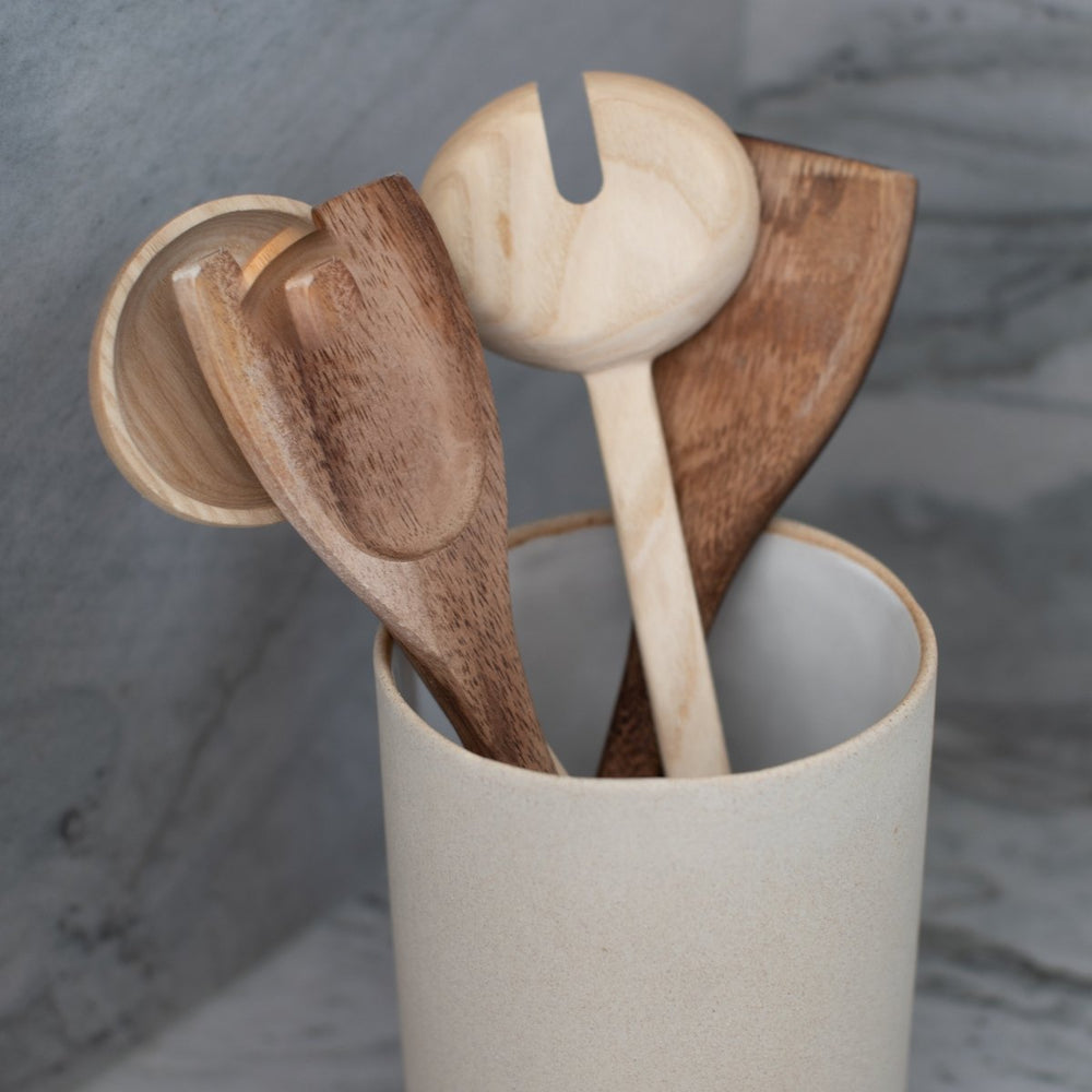 
                      
                        CONVIVIAL Minimal Utensil Crock | Raw Stoneware - lily & onyx
                      
                    