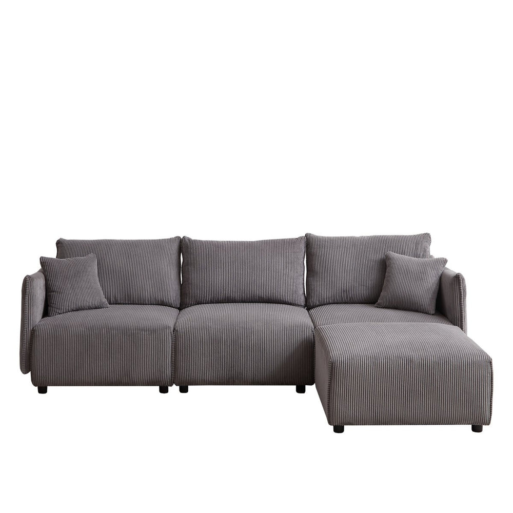 
                      
                        Walker Edison Minimalist Modular Cloud Couch with Chaise - lily & onyx
                      
                    