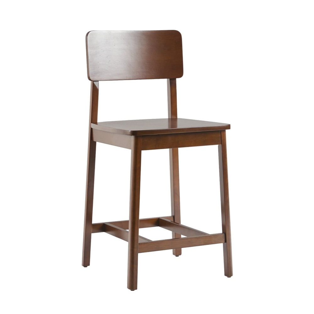 
                      
                        Walker Edison Minimalist Solid Wood Counter Stool, Set of 2 - lily & onyx
                      
                    