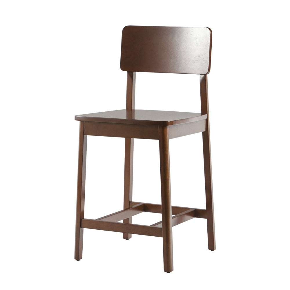 
                      
                        Walker Edison Minimalist Solid Wood Counter Stool, Set of 2 - lily & onyx
                      
                    