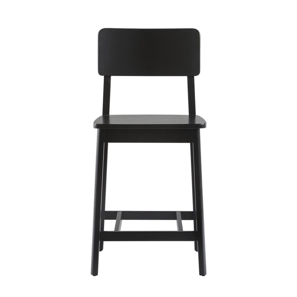 
                      
                        Walker Edison Minimalist Solid Wood Counter Stool, Set of 2 - lily & onyx
                      
                    