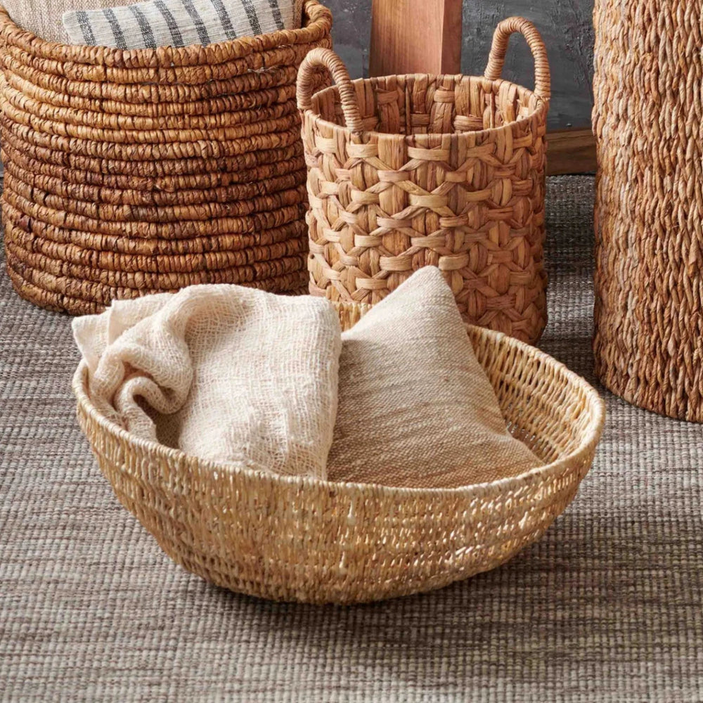 texxture Mira™ Abaca Basket, Set of 2 - lily & onyx