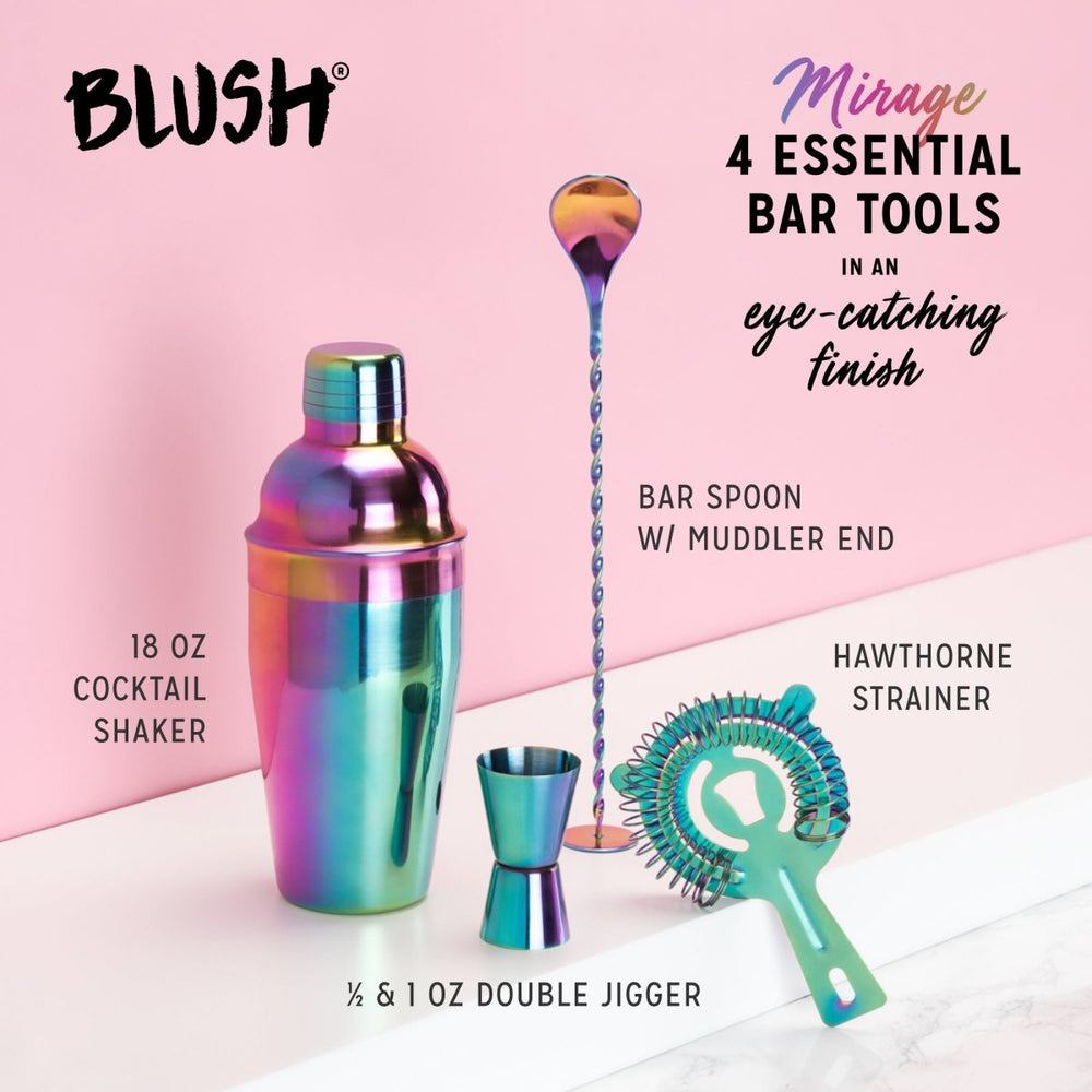 
                      
                        True Mirage Rainbow 4 - Piece Barware Set - lily & onyx
                      
                    