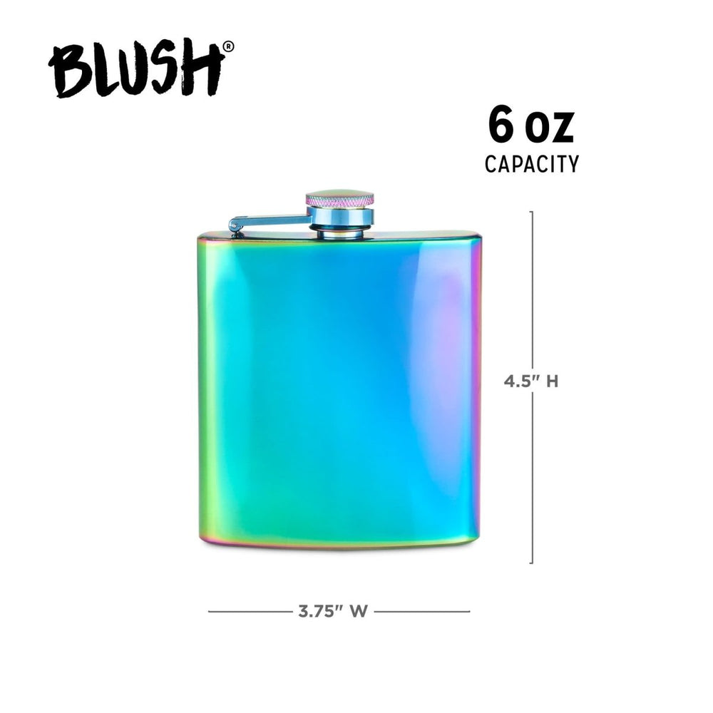 
                      
                        True Mirage Rainbow 6 oz Stainless Steel Flask - lily & onyx
                      
                    