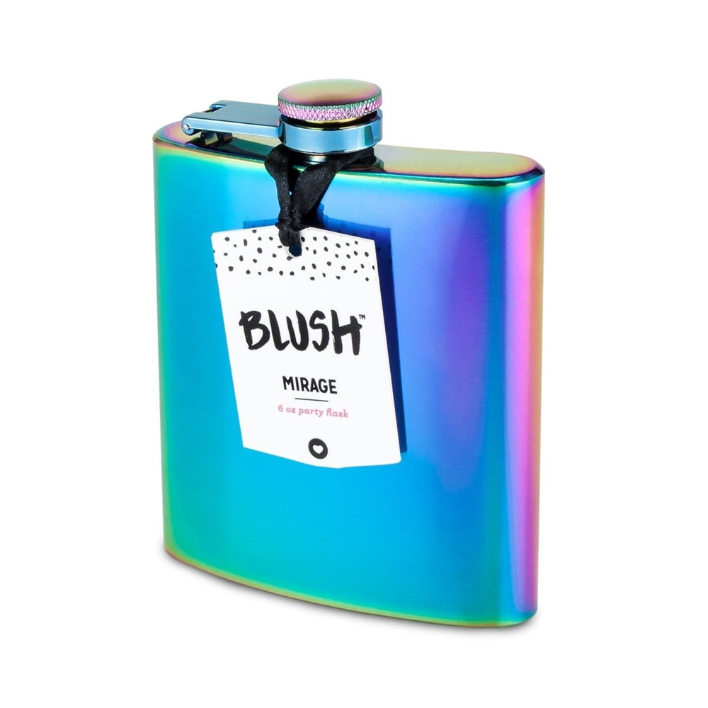 
                      
                        True Mirage Rainbow 6 oz Stainless Steel Flask - lily & onyx
                      
                    