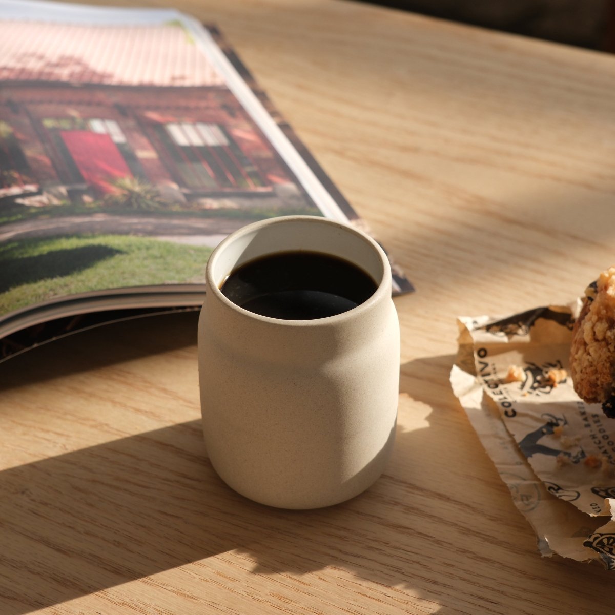 Misewell Handmade Ceramic Coffee Tumbler Mug 10oz - Misewell