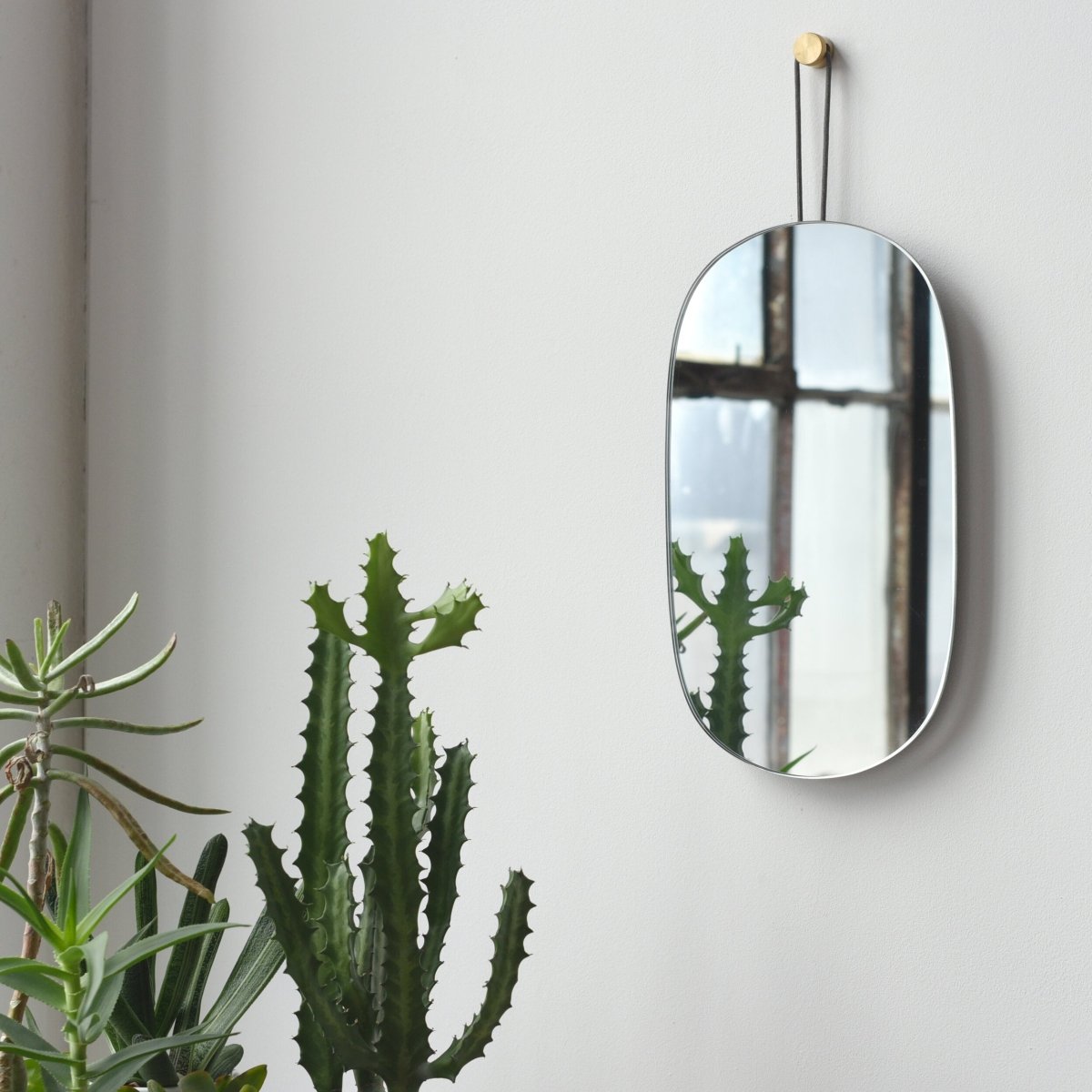 Misewell Lure Mirror | Soft - Oval Hanging Wall Mirror