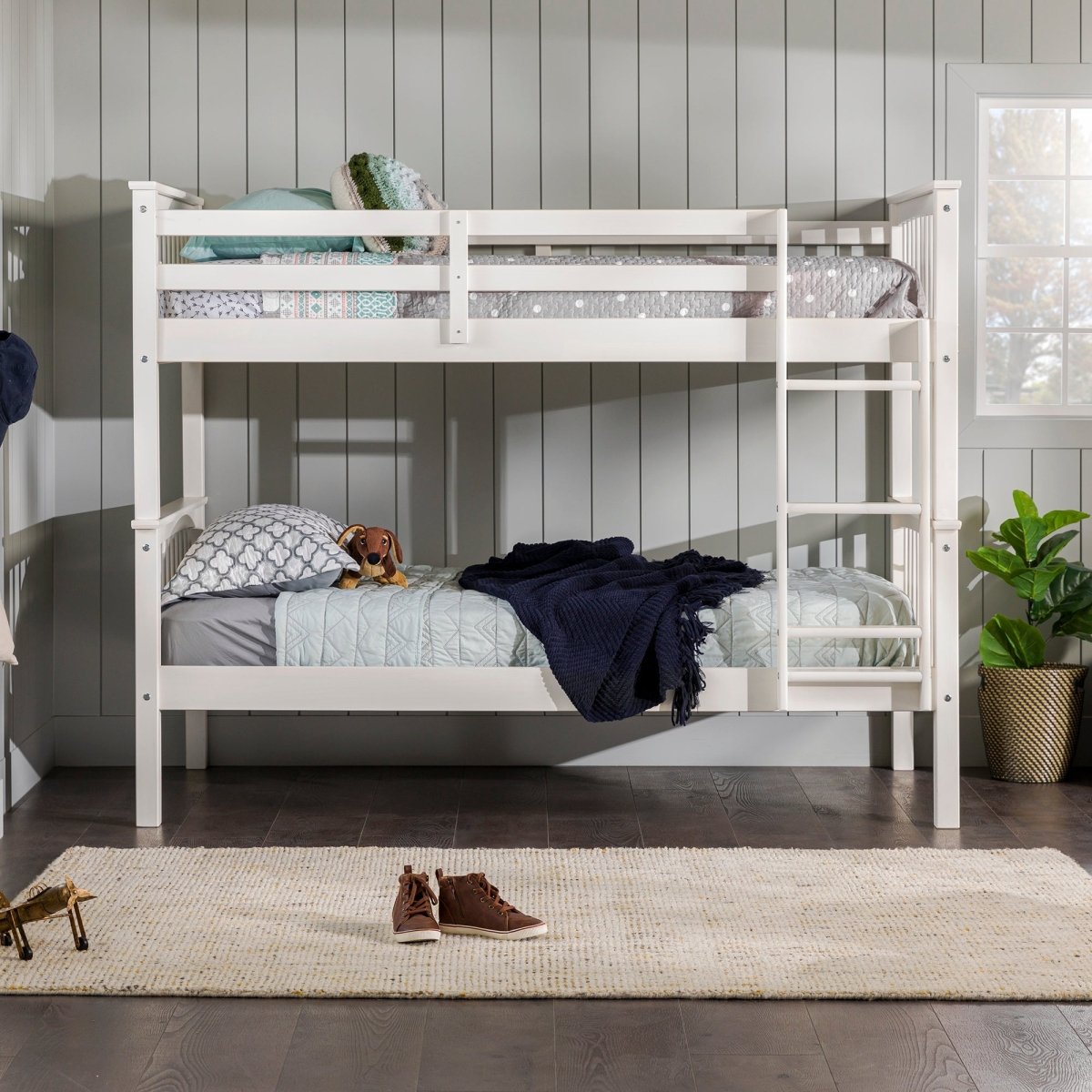 Walker Edison Mission Style Bunk Bed - lily & onyx