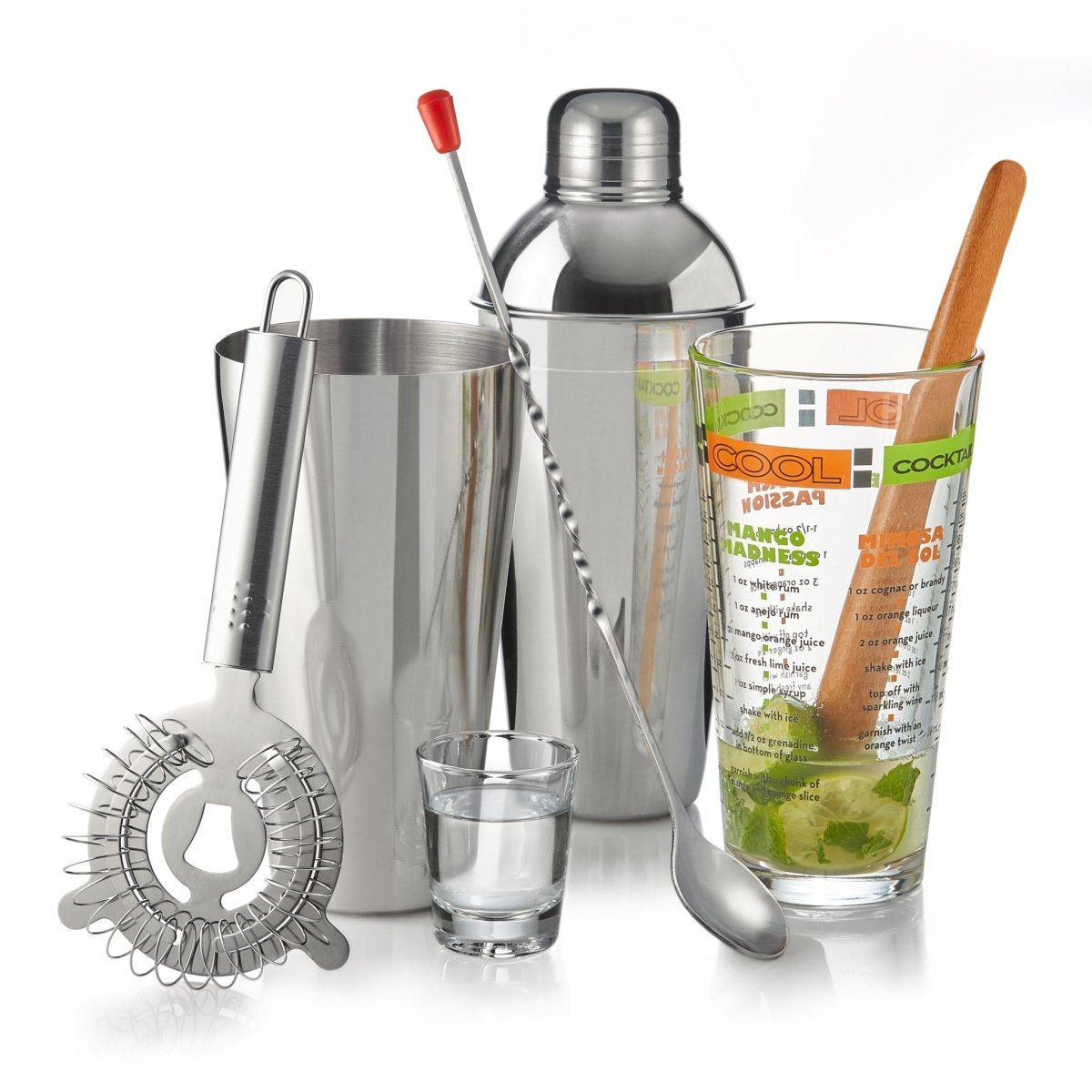 Libbey Mixologist 9 - Piece Cocktail Set - lily & onyx