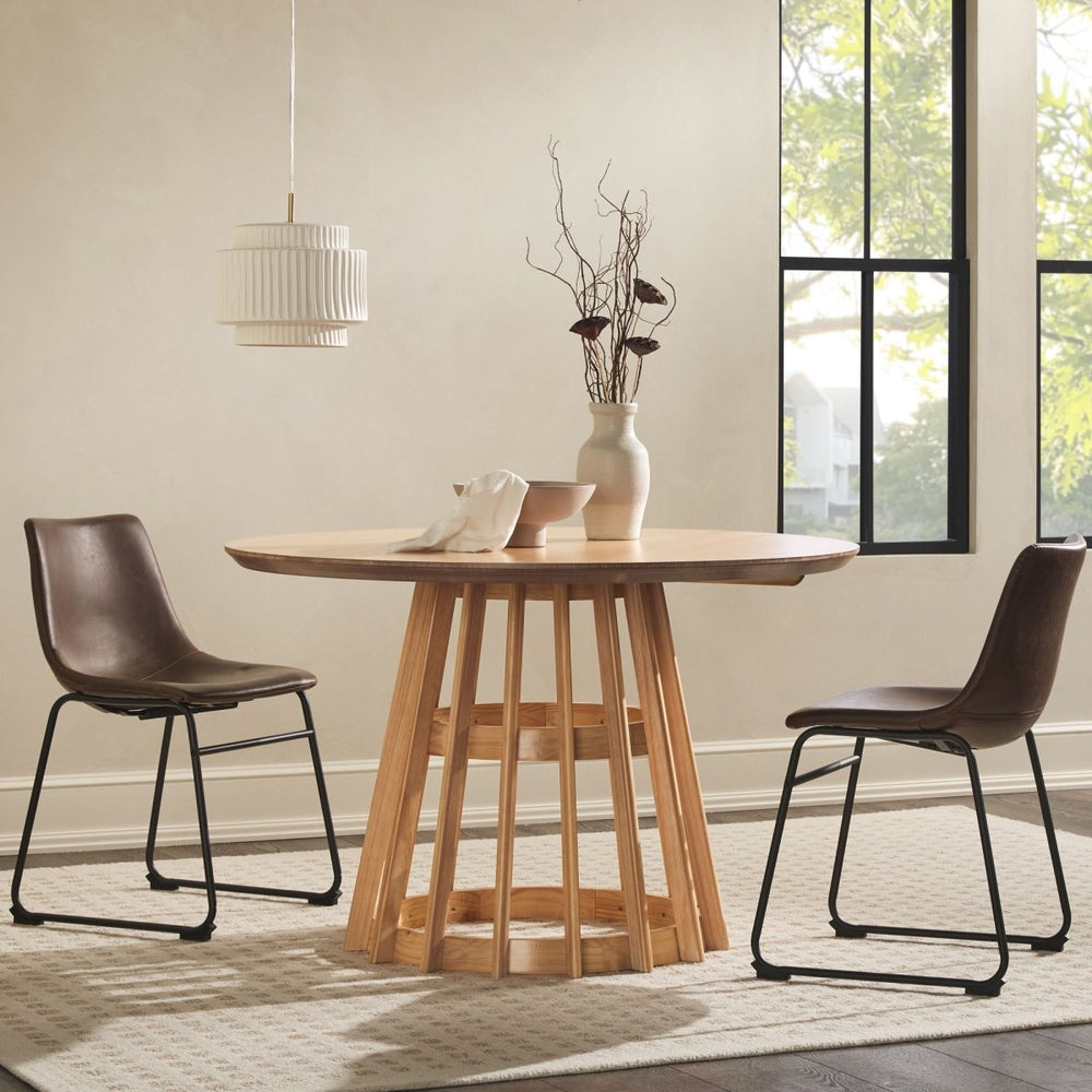 
                      
                        Walker Edison Modern 48 Round Solid Wood Dining Table - lily & onyx
                      
                    