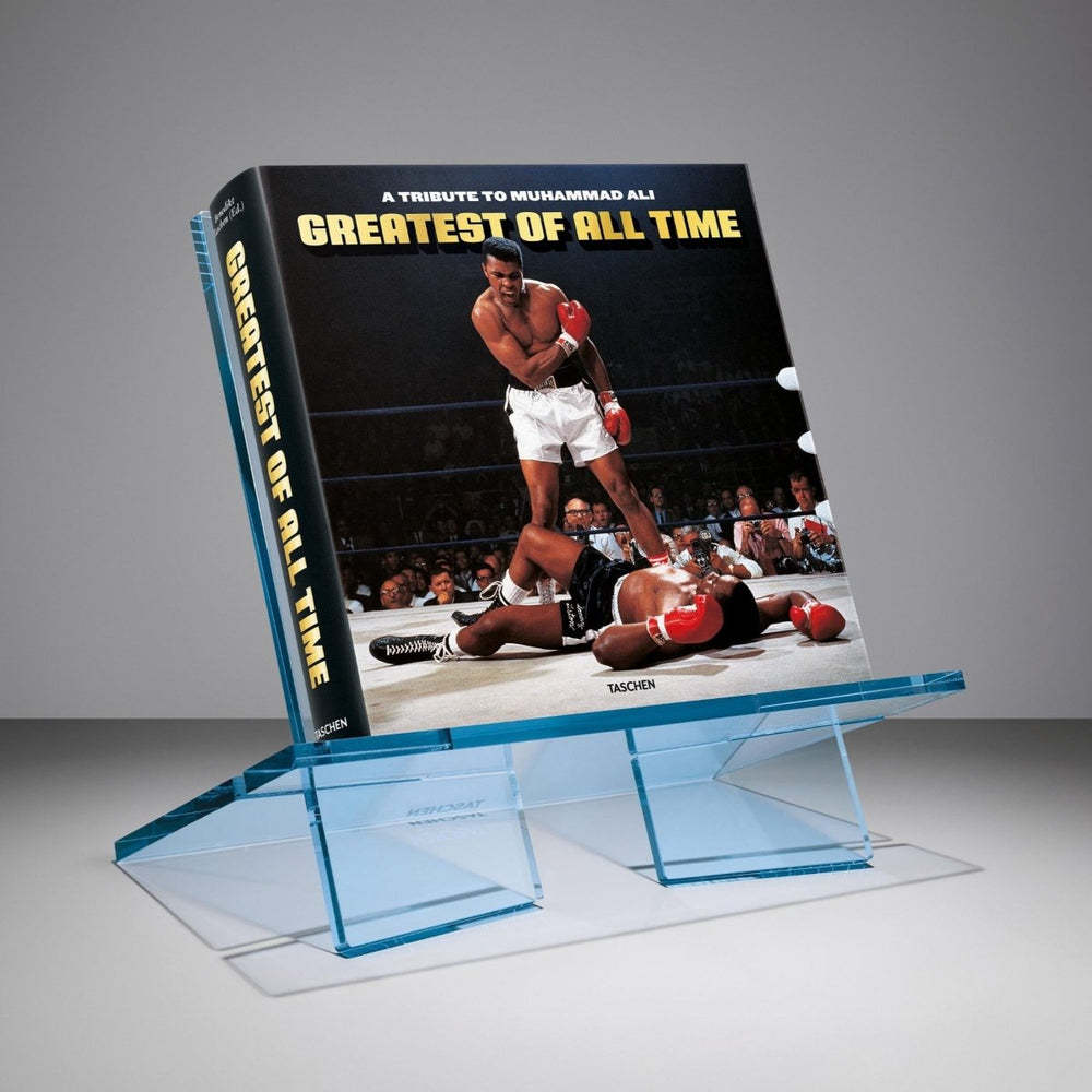 
                      
                        TASCHEN Modern Acrylic Bookstand, Extra Large - Aqua Blue
                      
                    