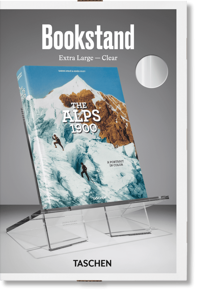 TASCHEN Modern Acrylic Bookstand, Extra Large - Clear