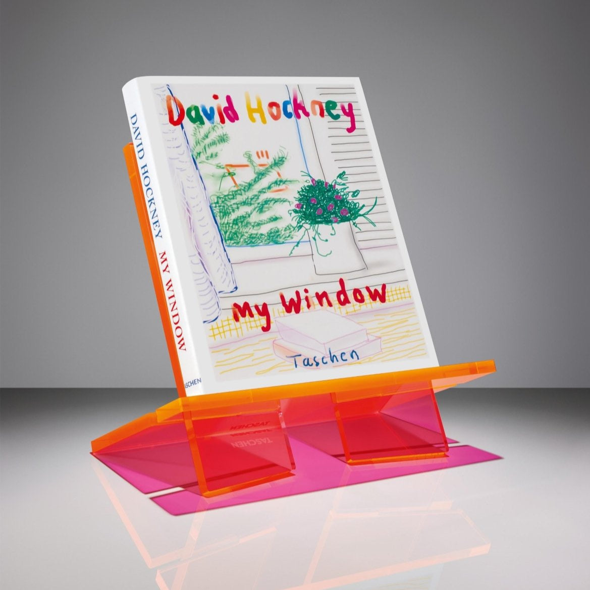 TASCHEN Bookstand. Extra - Large. Radiant Pink