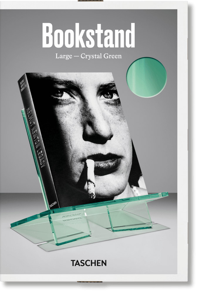 
                      
                        TASCHEN Modern Acrylic Bookstand, Large - Crystal Green
                      
                    