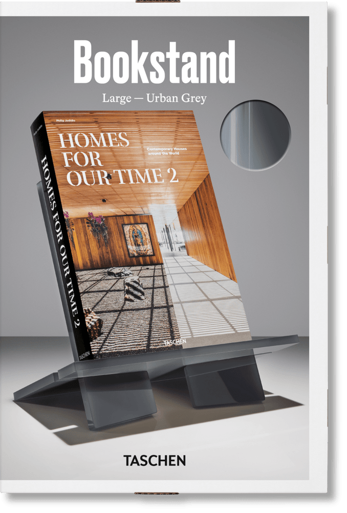 
                      
                        TASCHEN Modern Acrylic Bookstand, Large - Urban Gray
                      
                    