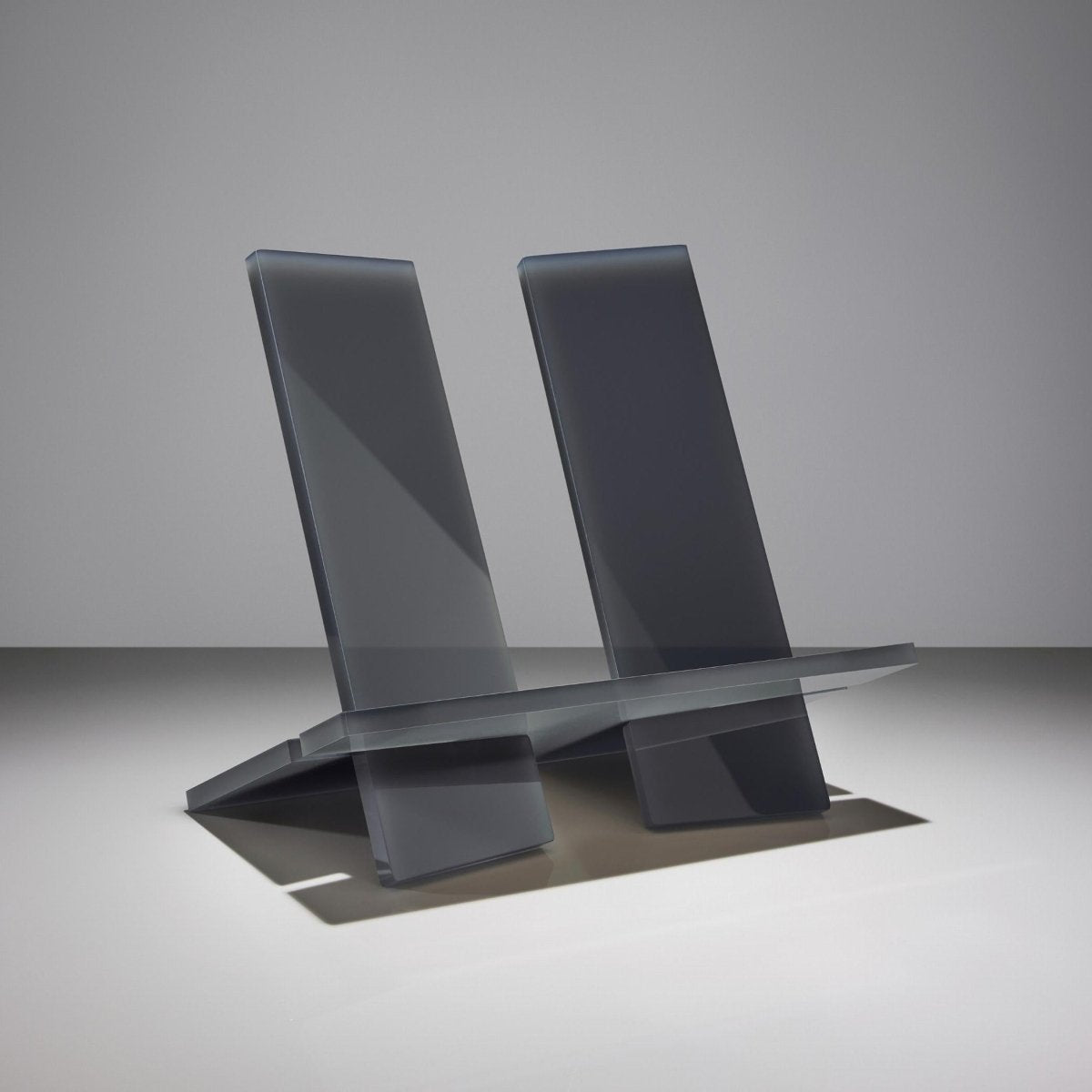 TASCHEN Modern Acrylic Bookstand, Large - Urban Gray
