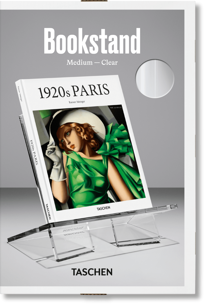 TASCHEN Modern Acrylic Bookstand, Medium - Clear