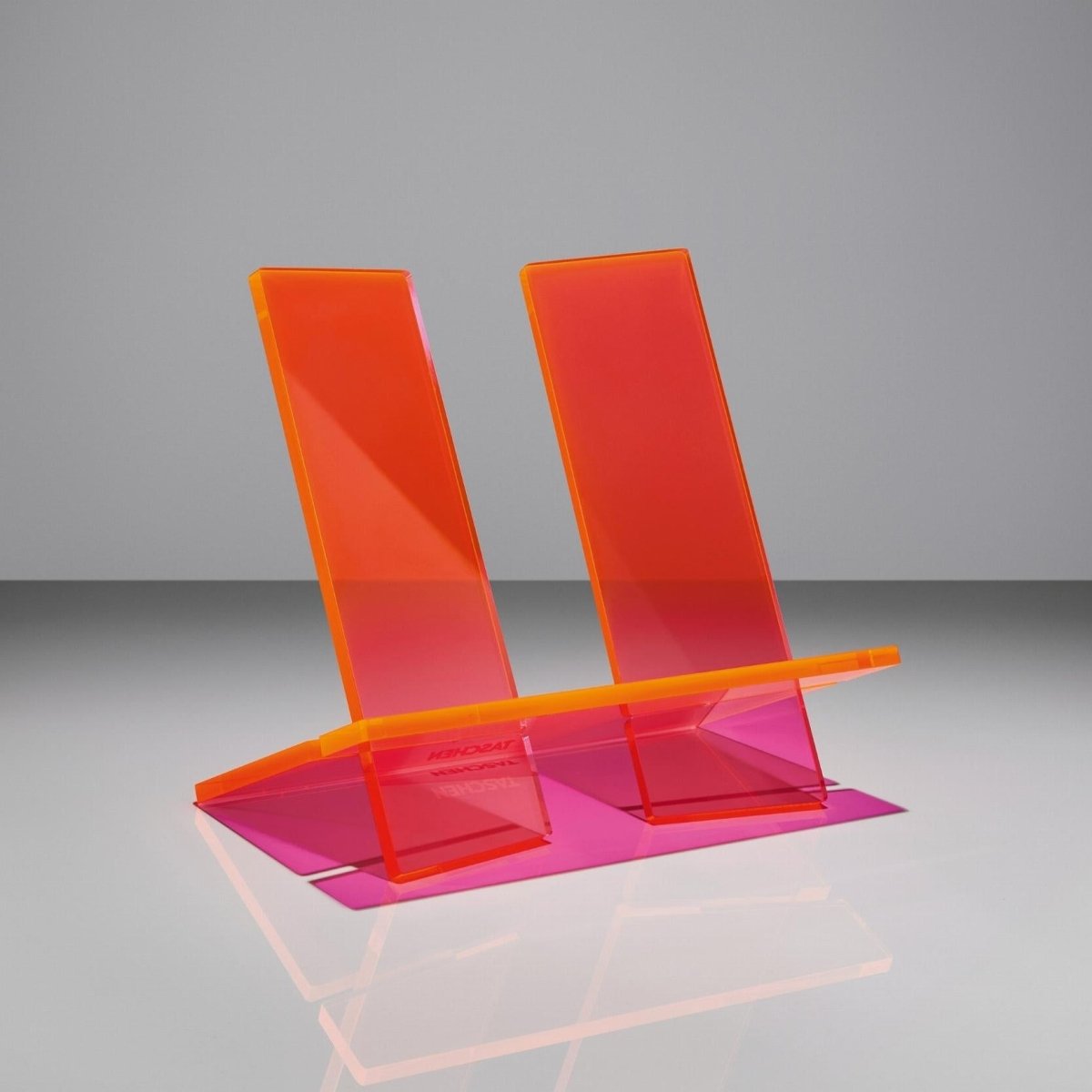 TASCHEN Modern Acrylic Bookstand, Medium - Radiant Pink