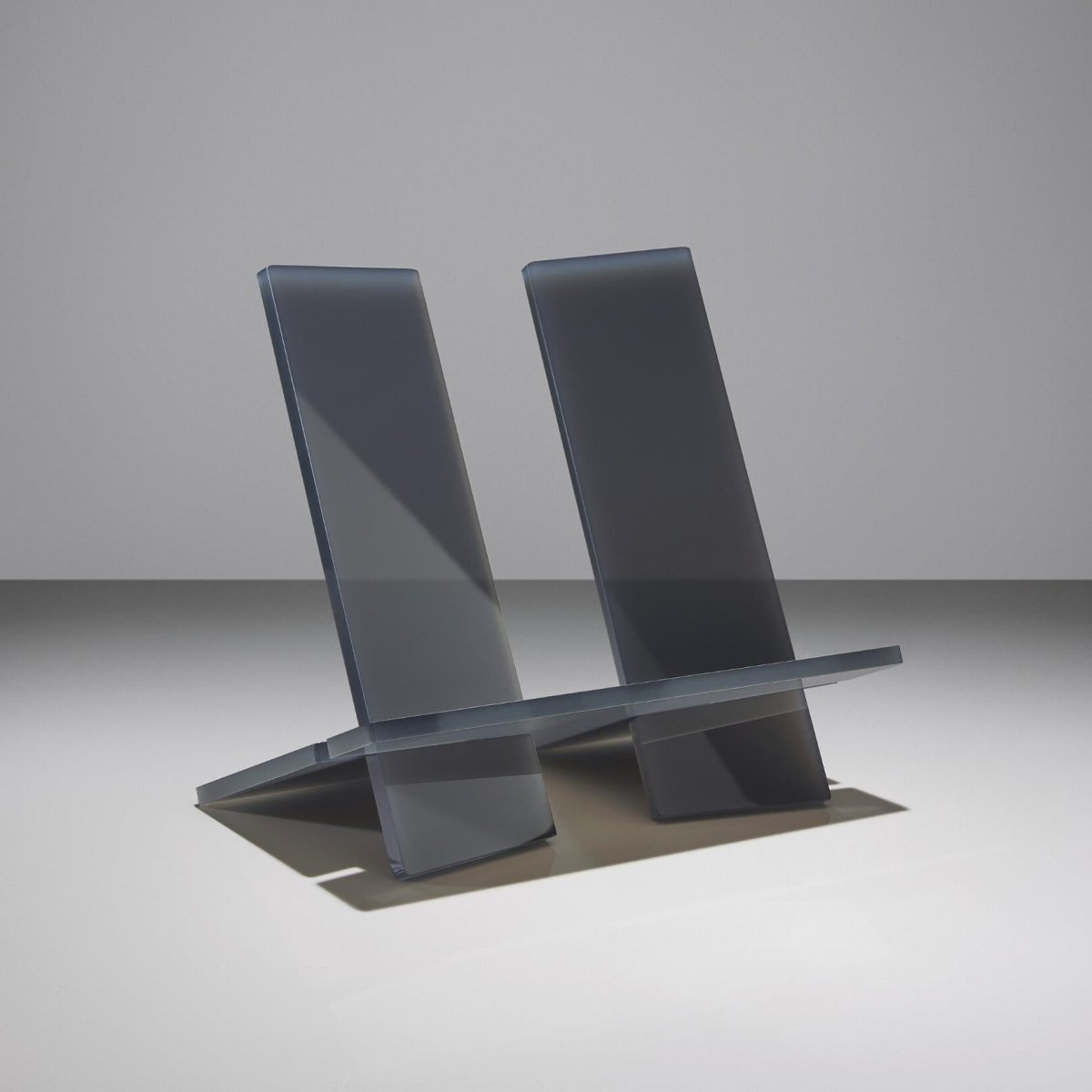 TASCHEN Modern Acrylic Bookstand, Medium - Urban Gray