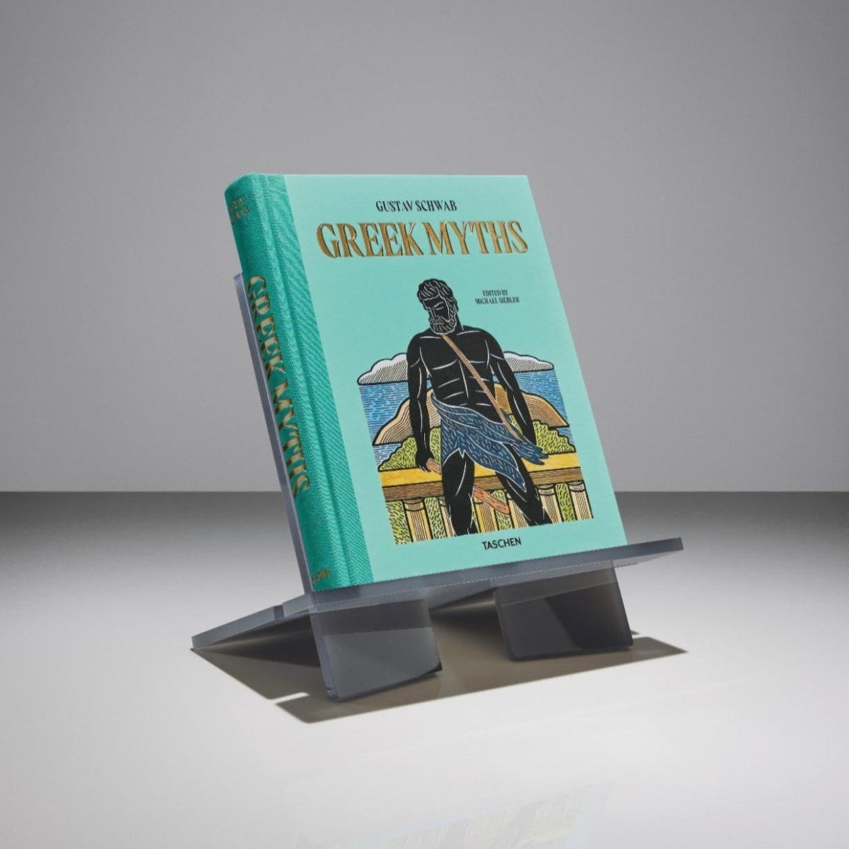 TASCHEN Modern Acrylic Bookstand, Medium - Urban Gray