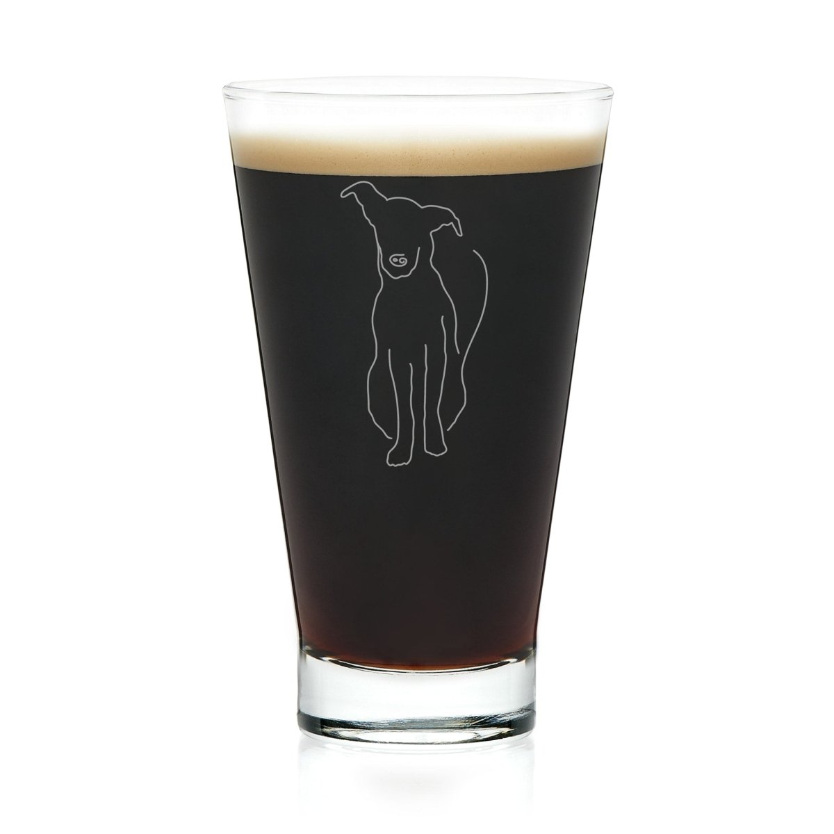 Libbey Modern Pets Arlo Hi - Ball Glasses, 14 oz - Set of 4 - lily & onyx