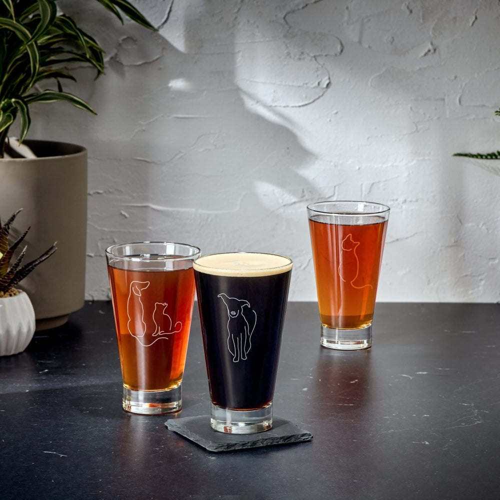 
                      
                        Libbey Modern Pets Arlo Hi - Ball Glasses, 14 oz - Set of 4 - lily & onyx
                      
                    
