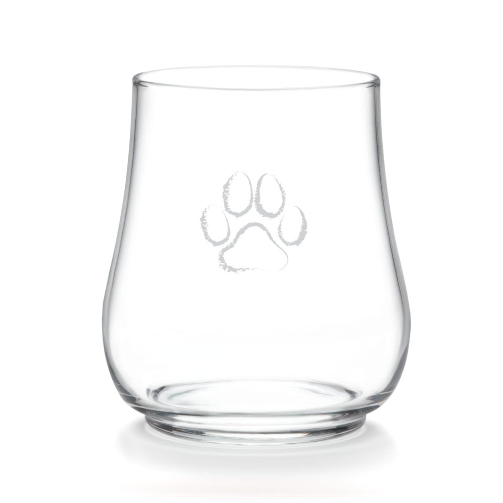 Libbey Modern Pets Posh Paw All - Purpose Glasses, 17 oz - Set of 4 - lily & onyx