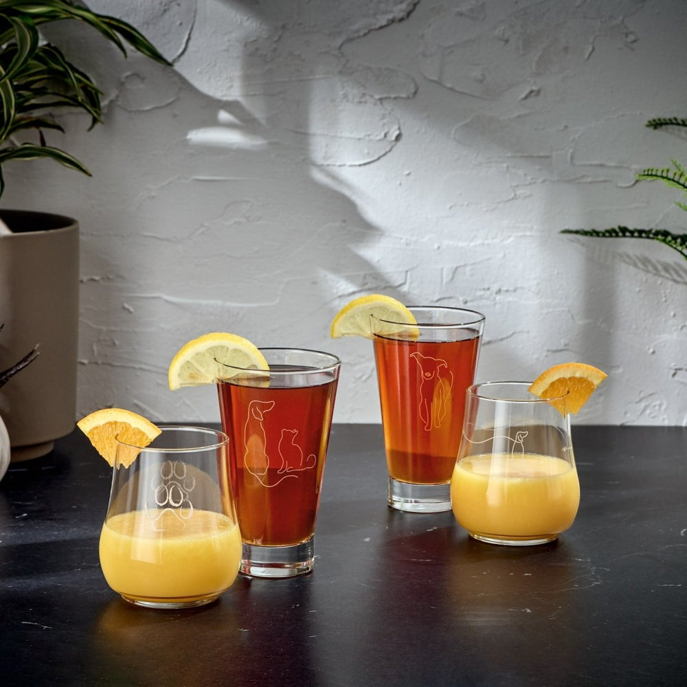 
                      
                        Libbey Modern Pets Woof All - Purpose Glasses, 17 oz - Set of 4 - lily & onyx
                      
                    