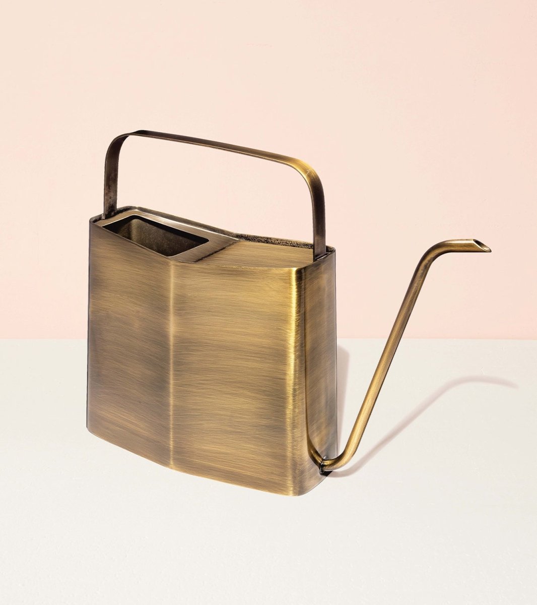 Modern Sprout Modern Stainless Steel Watering Can - 3L Brass Finish Indoor