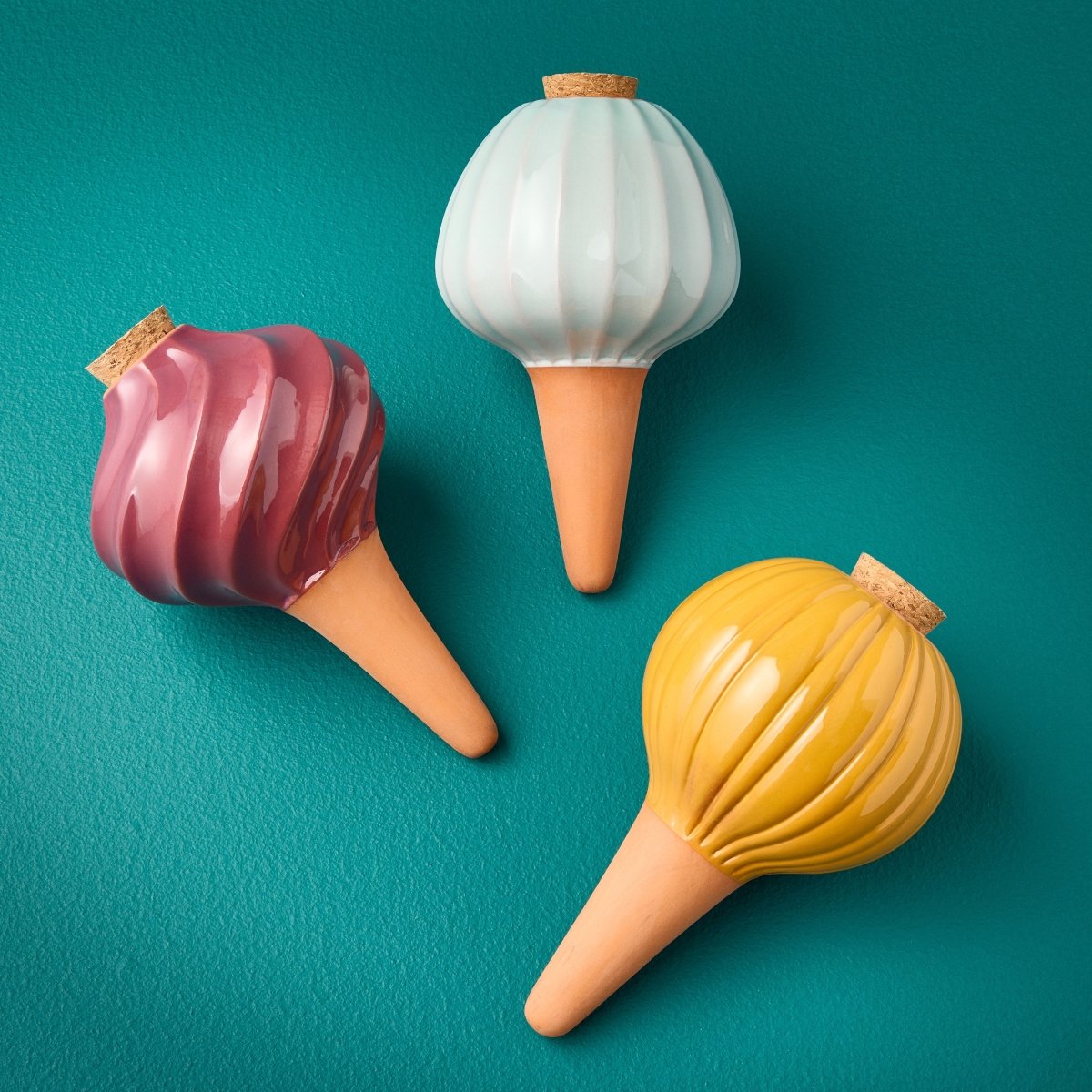 Modern Sprout Terracotta Watering Bulb - Self - Watering Plant Stake