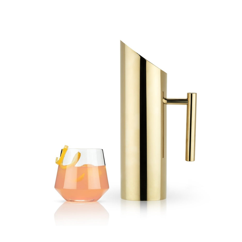 
                      
                        Viski Modern Stainless Steel Pitcher in Gold - lily & onyx
                      
                    
