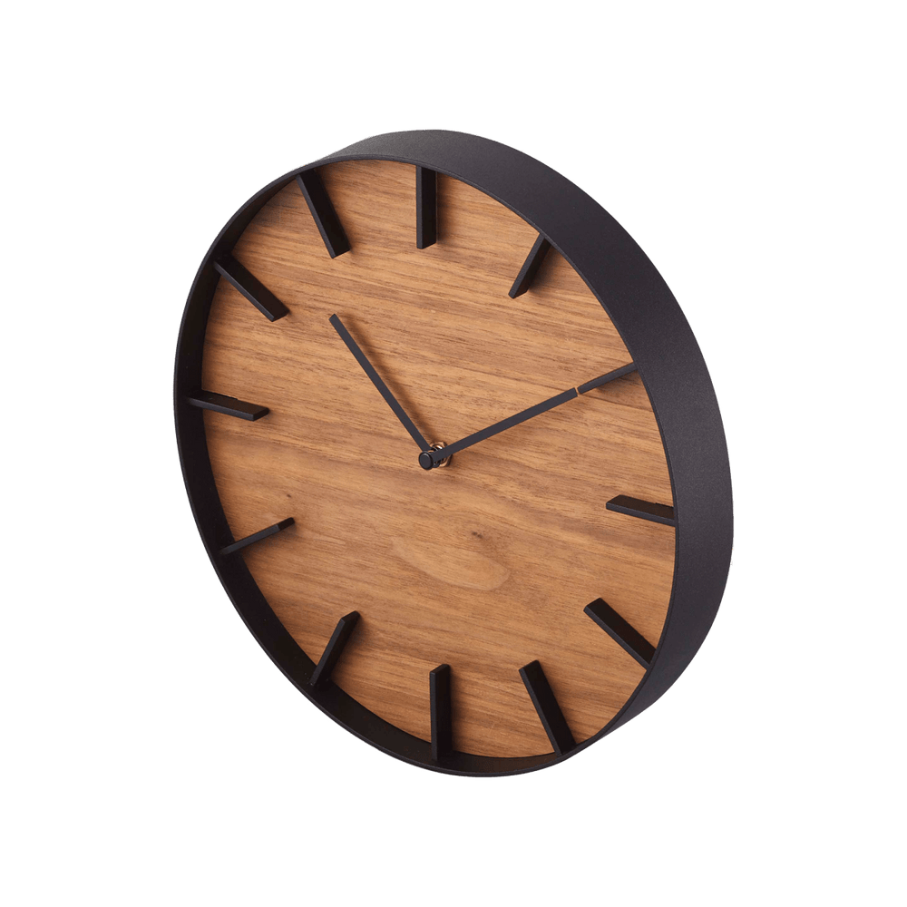 
                      
                        Yamazaki Home Modern Steel & Wood Wall Clock - lily & onyx
                      
                    